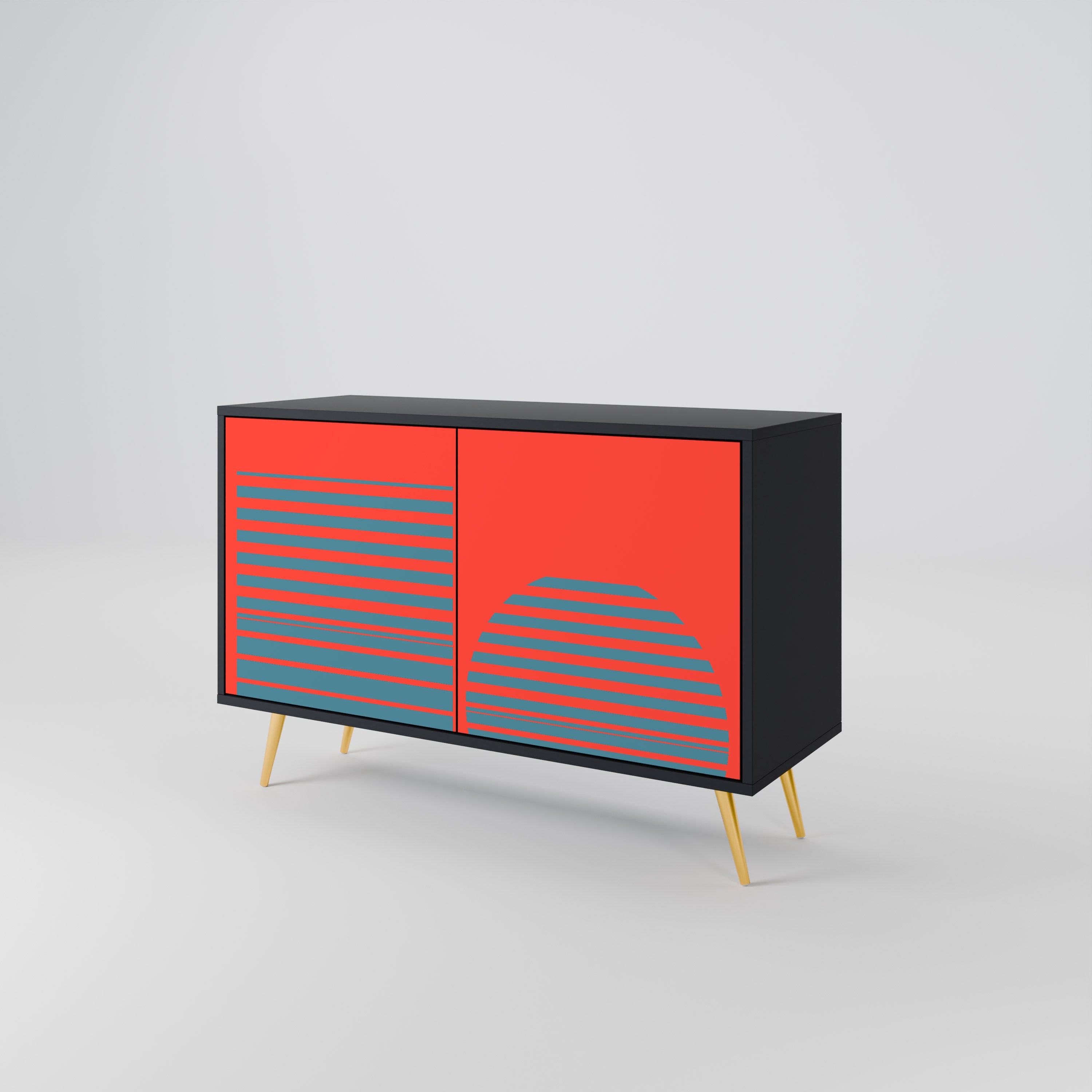 RISING GEOMETRY STARS 2-Door Sideboard