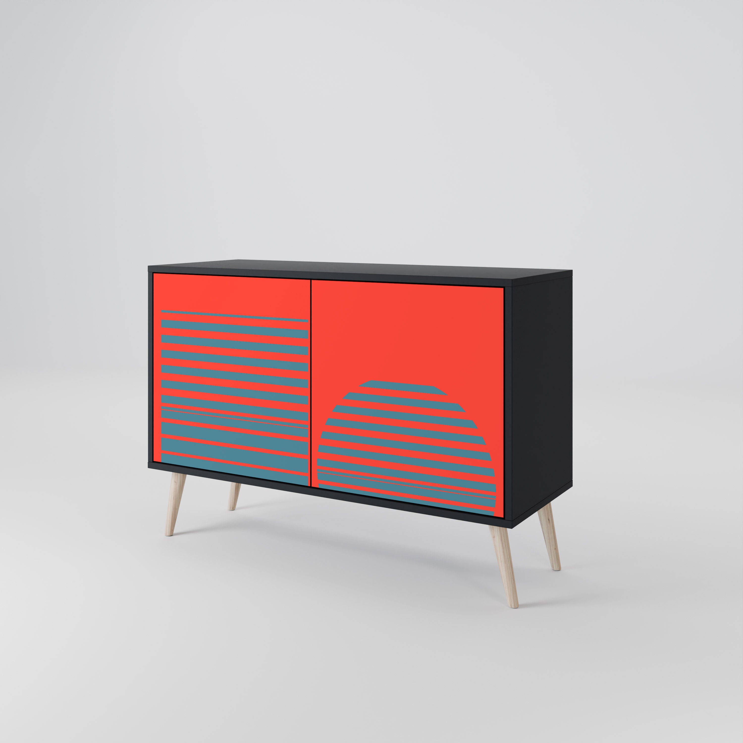 RISING GEOMETRY STARS 2-Door Sideboard