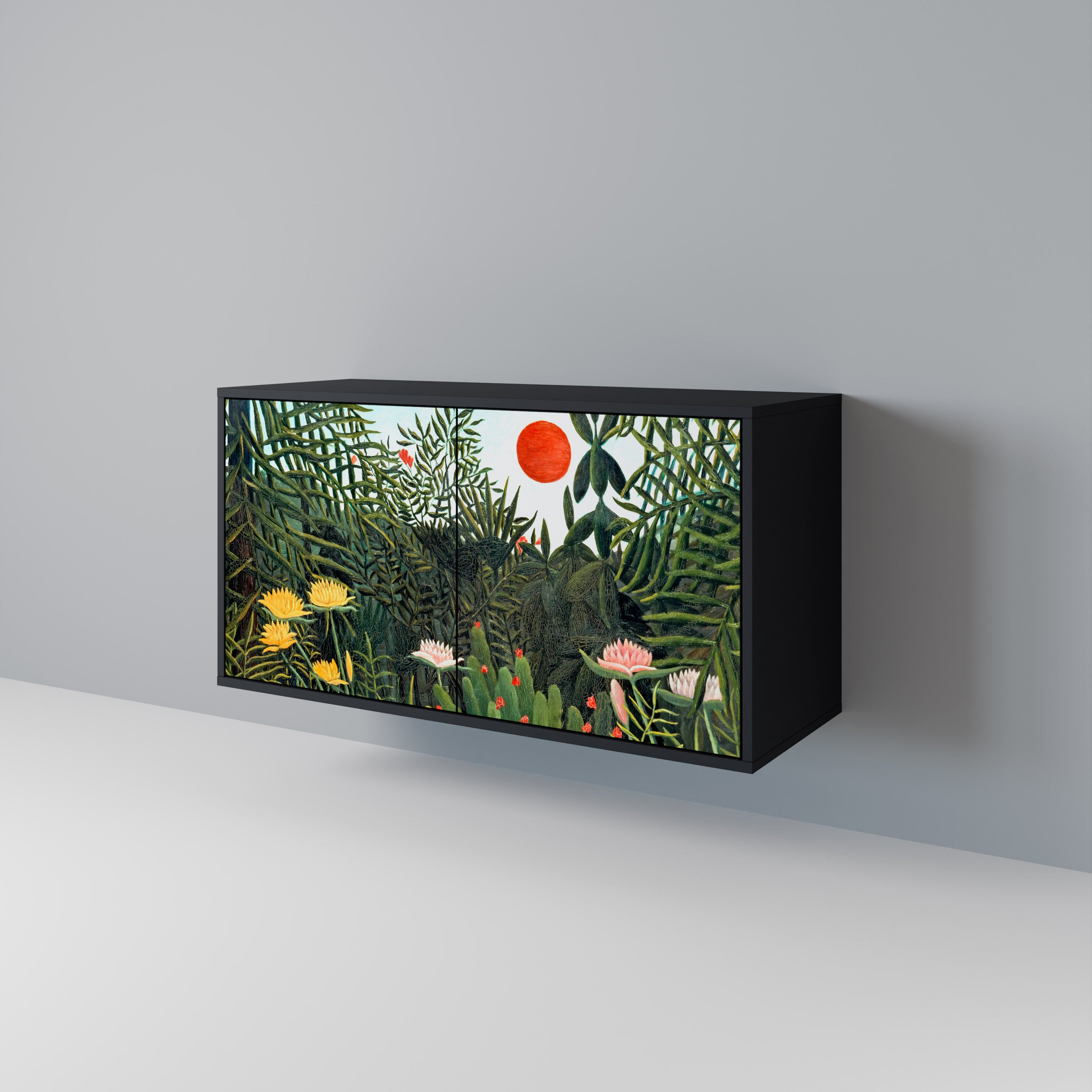 VIRGIN FOREST WITH SUNSET 2-Door Sideboard