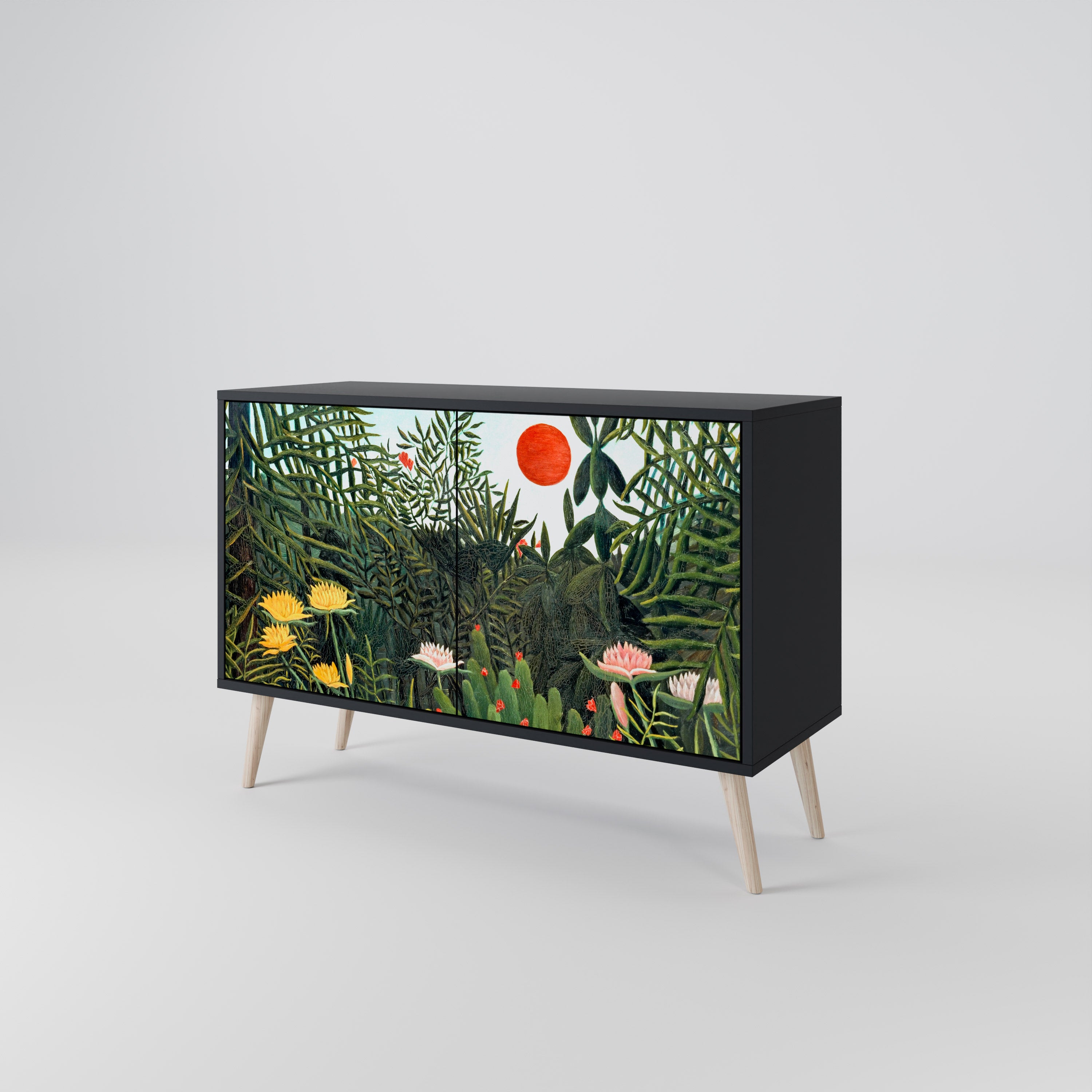VIRGIN FOREST WITH SUNSET 2-Door Sideboard