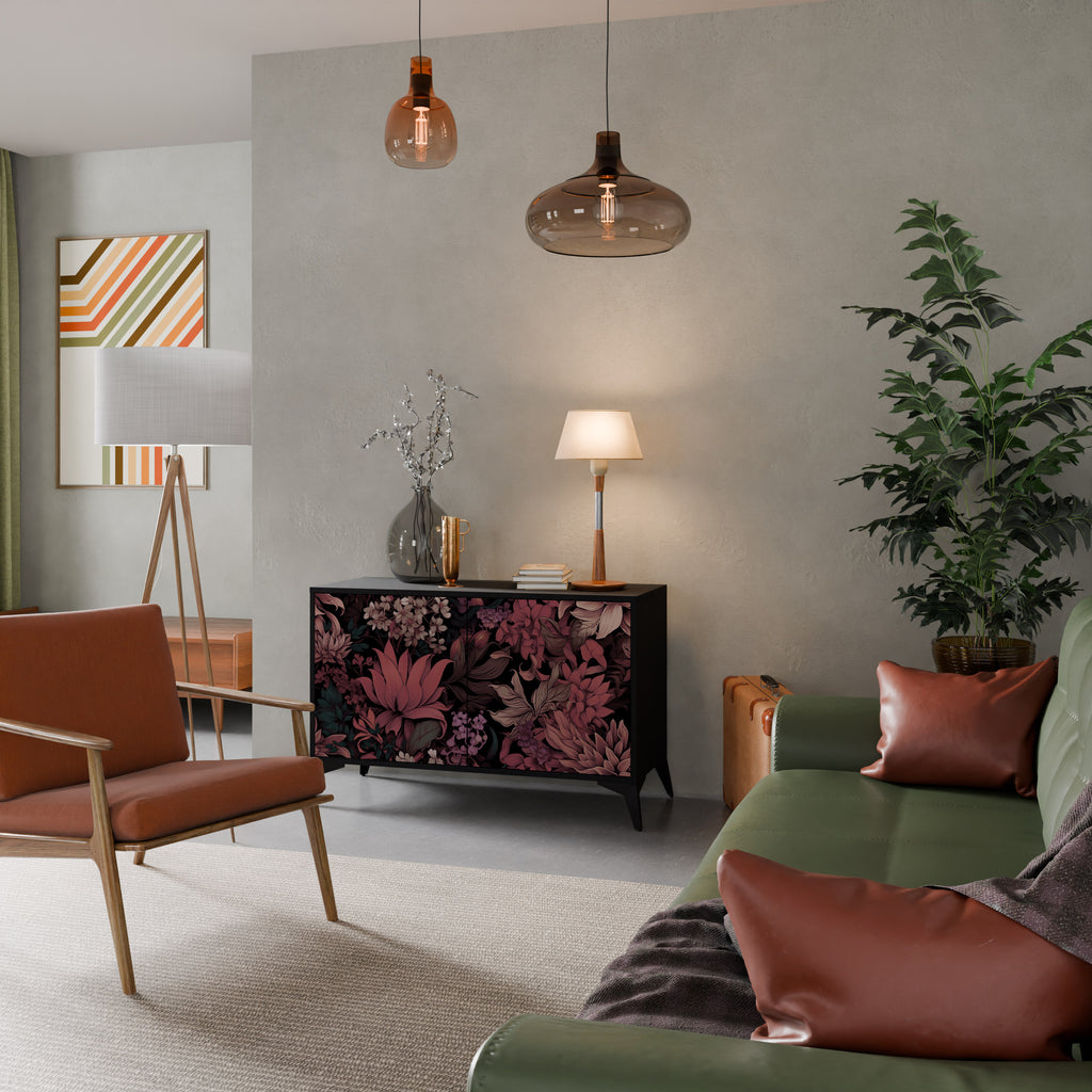 FLORAL WHISPER Dvoudveřová komoda