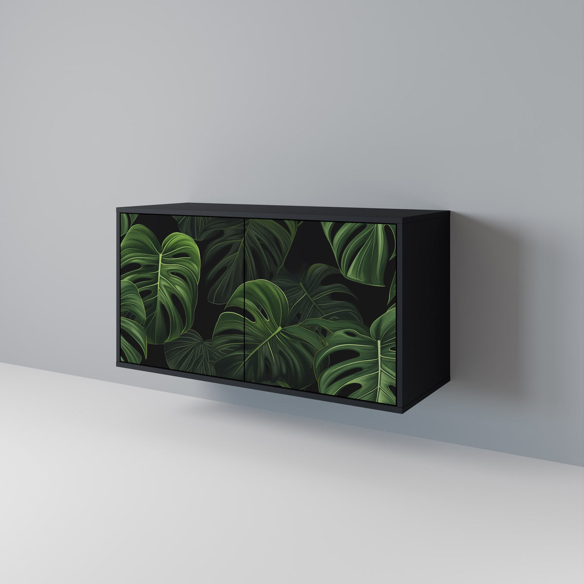 INFINITE MONSTERA Dvoudveřová komoda