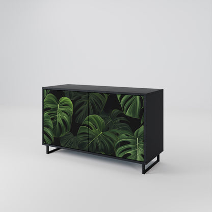 INFINITE MONSTERA Dvoudveřová komoda