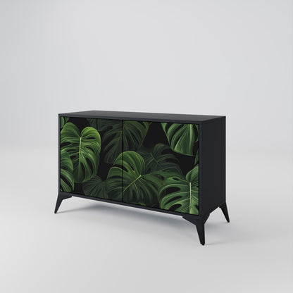 INFINITE MONSTERA Dvoudveřová komoda