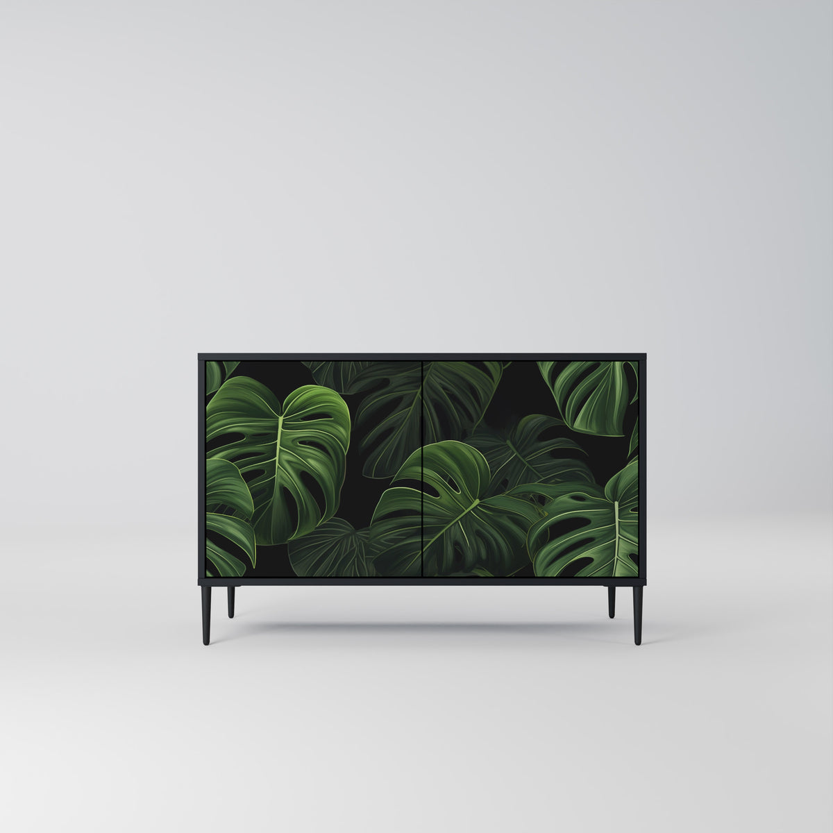 INFINITE MONSTERA Dvoudveřová komoda