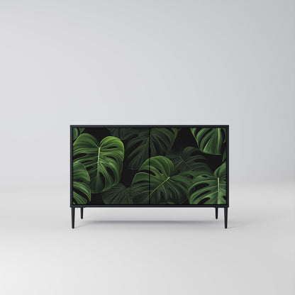 INFINITE MONSTERA Dvoudveřová komoda