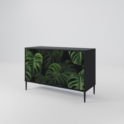 INFINITE MONSTERA Dvoudveřová komoda