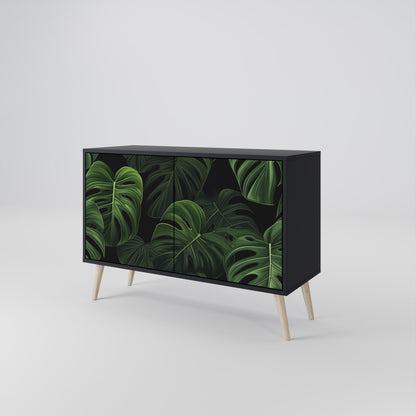 INFINITE MONSTERA Dvoudveřová komoda