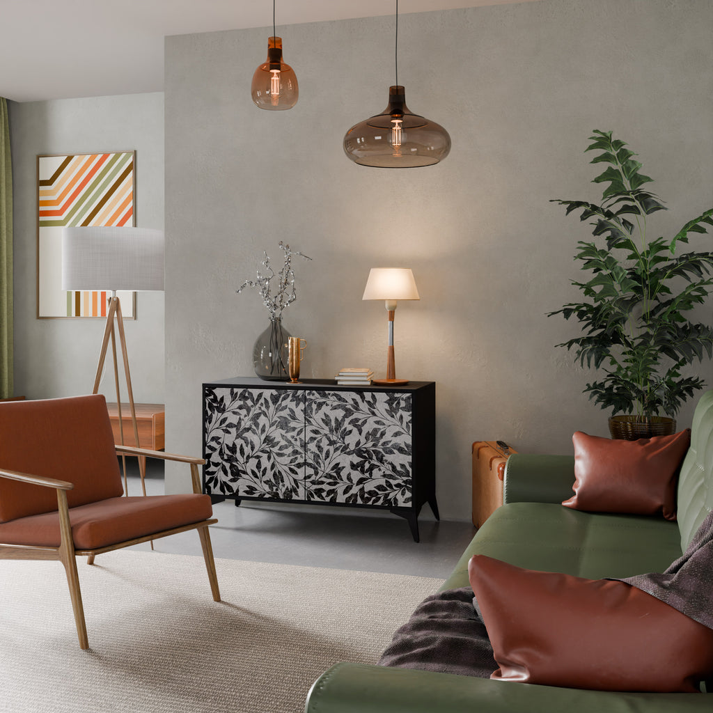 CHARCOAL SPROUT 2-Door Sideboard