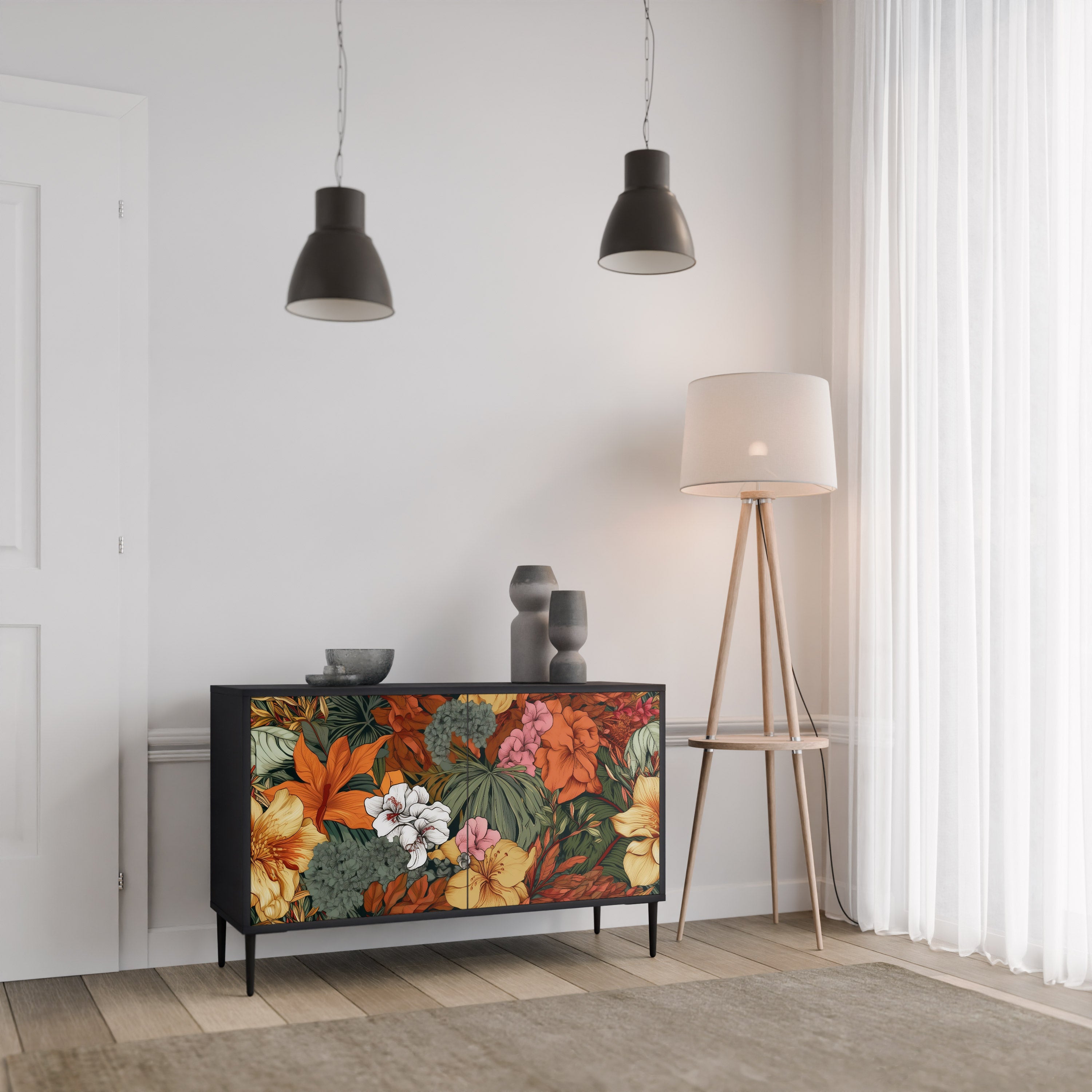 RADIANT FLORA 2-Door Sideboard