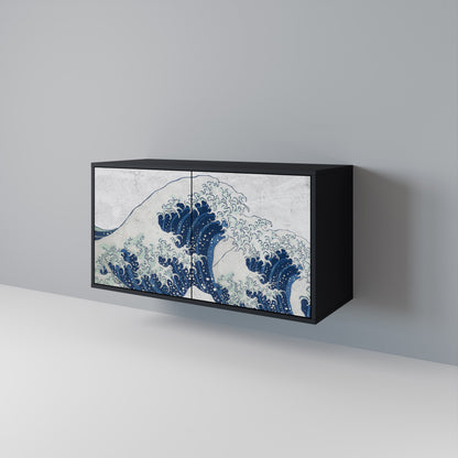 THE GREAT WAVE AT KANAGAWA Dvoudveřová komoda