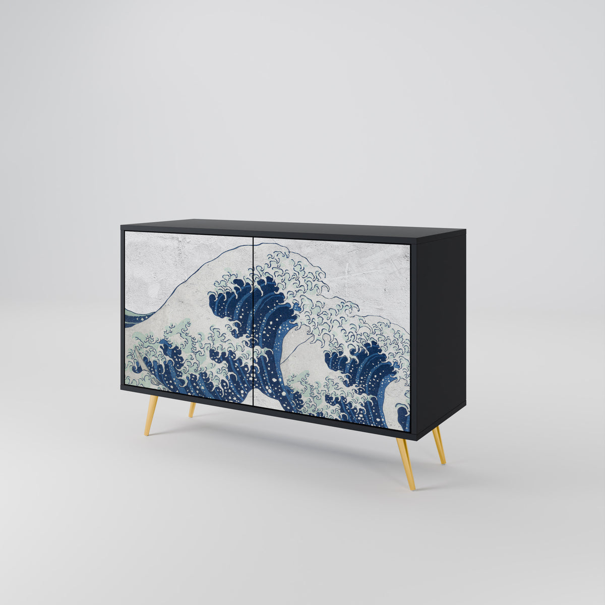 THE GREAT WAVE AT KANAGAWA Dvoudveřová komoda
