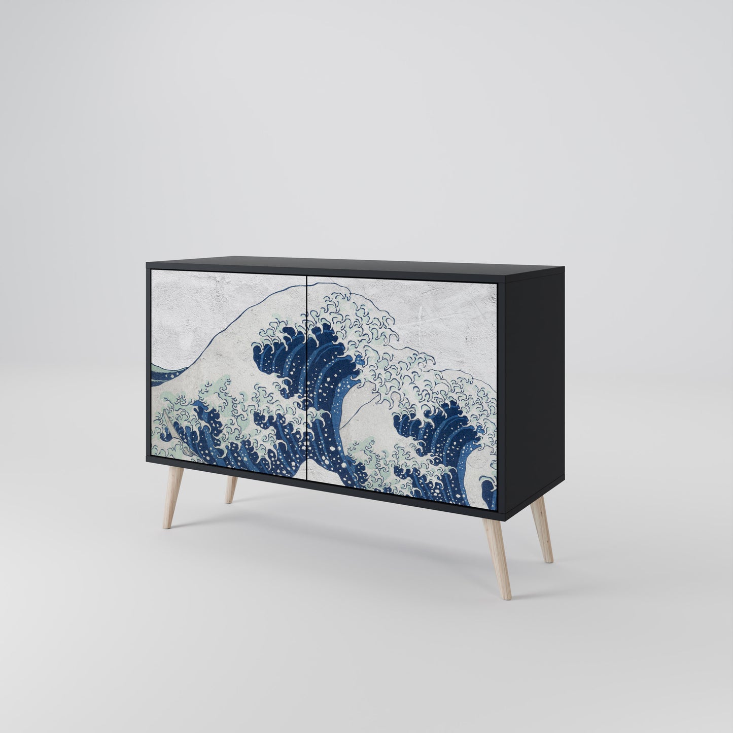 THE GREAT WAVE AT KANAGAWA Dvoudveřová komoda