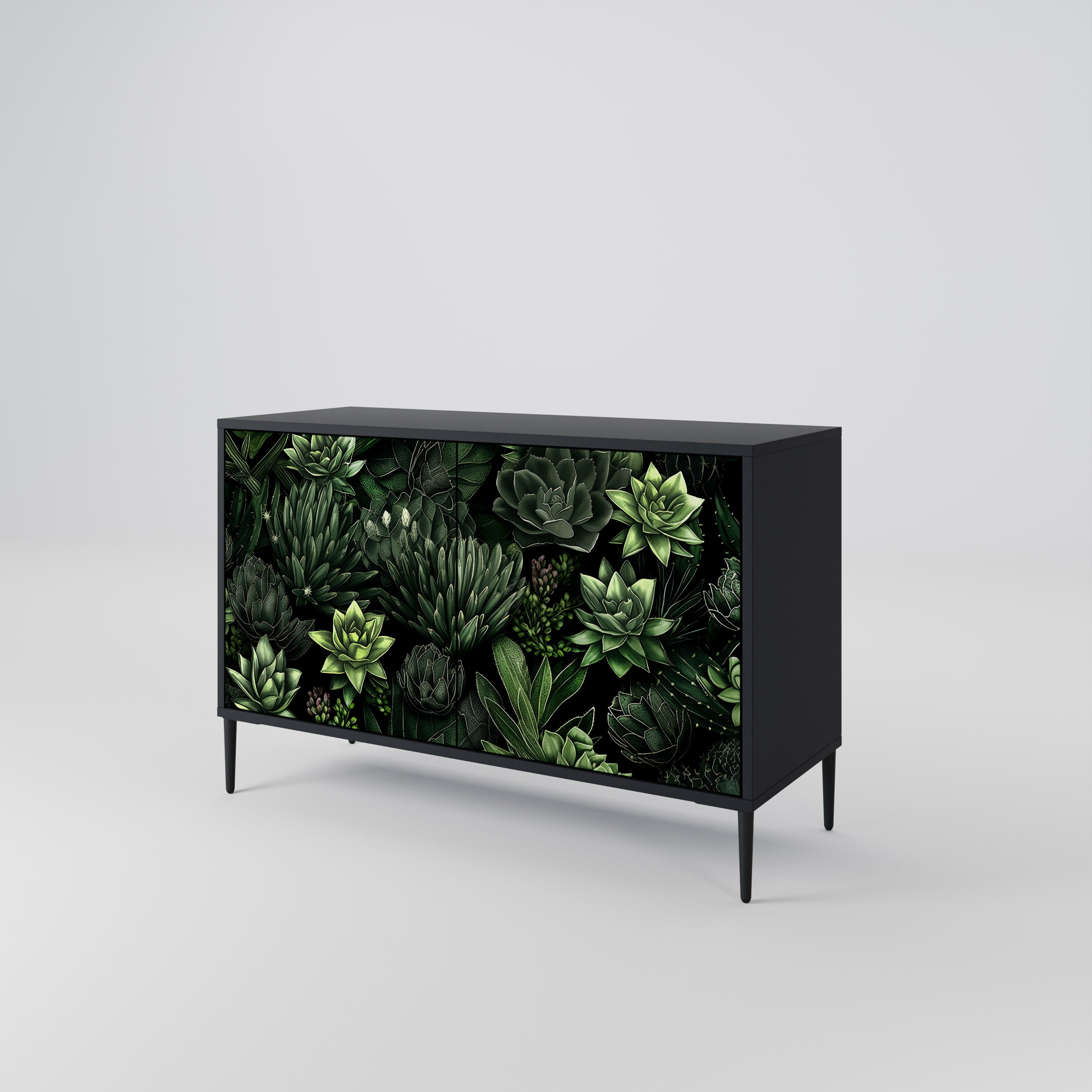 SUCCULENT JUNGLE 2-Door Sideboard