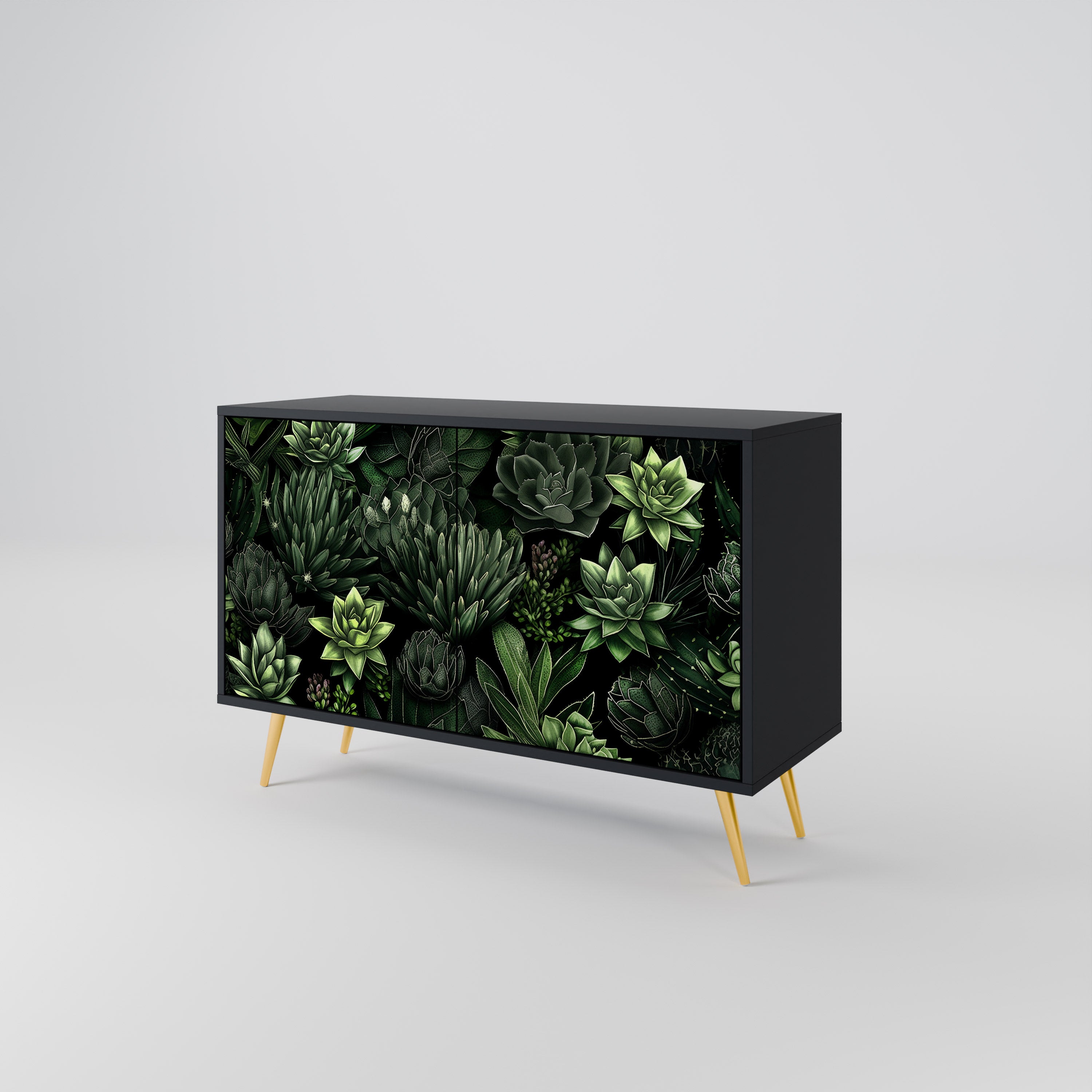 SUCCULENT JUNGLE 2-Door Sideboard