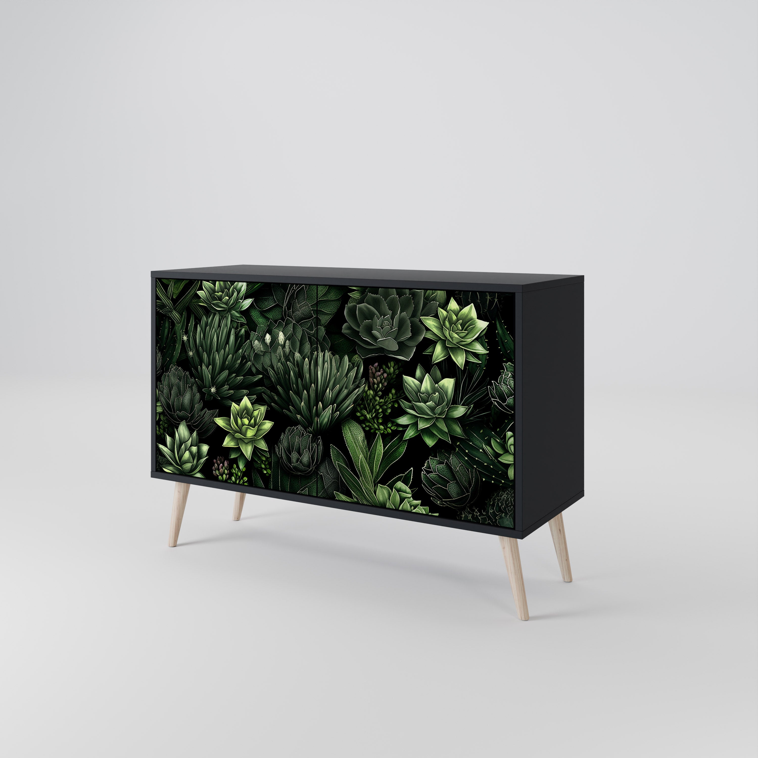 SUCCULENT JUNGLE 2-Door Sideboard