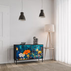 MIDNIGHT BLOSSOM 2-Door Sideboard