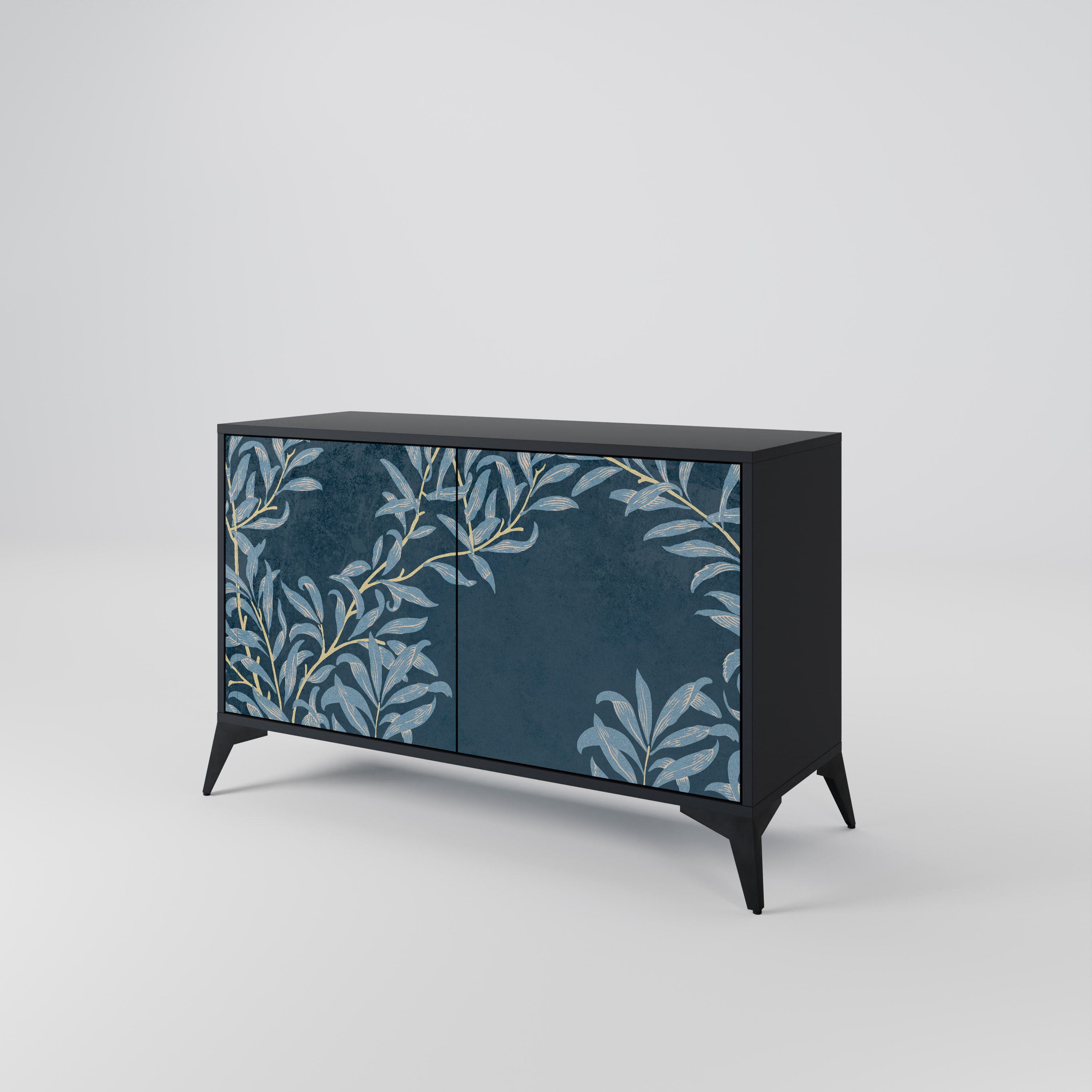 BLUE LEAVES 2-Door Sideboard