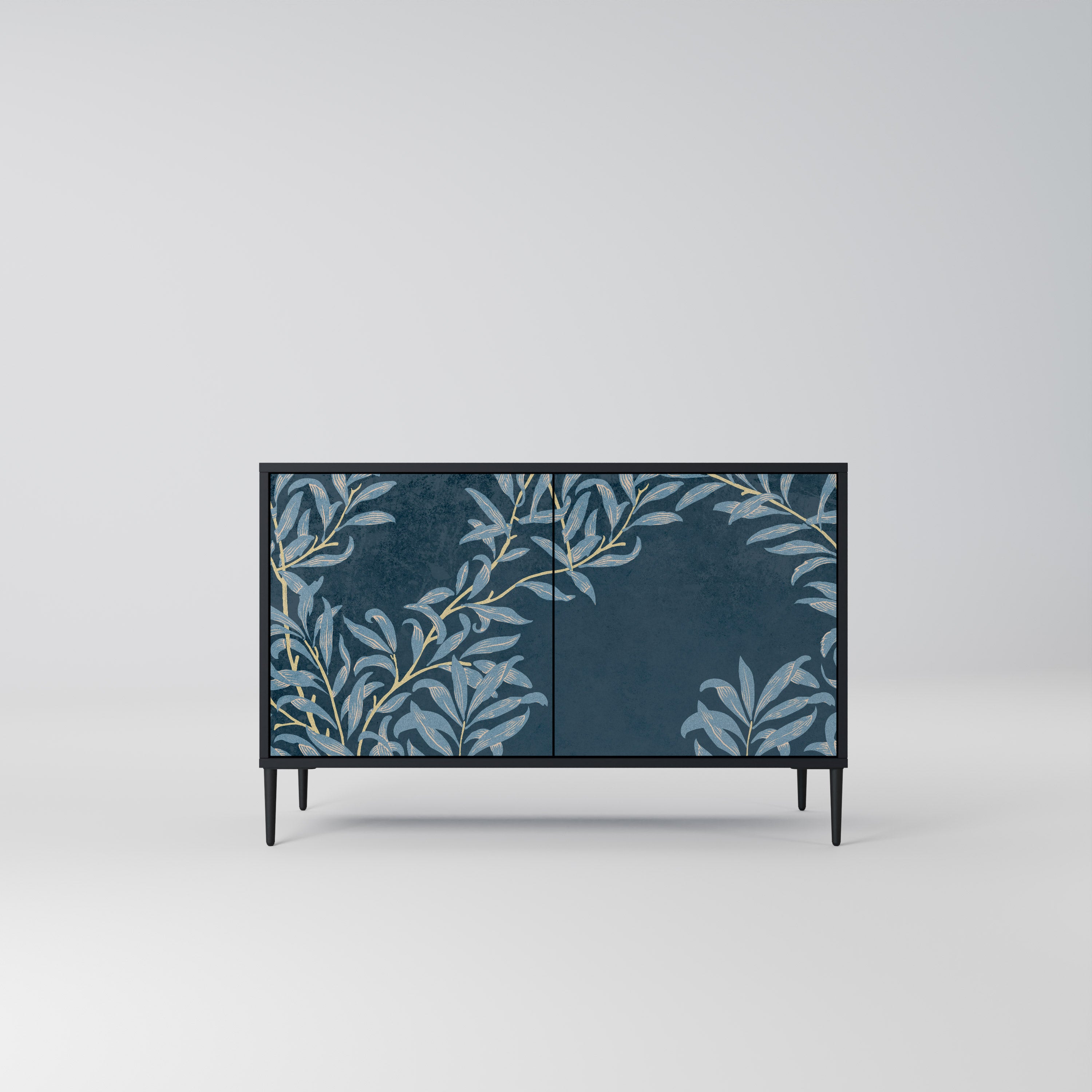 BLUE LEAVES 2-Door Sideboard