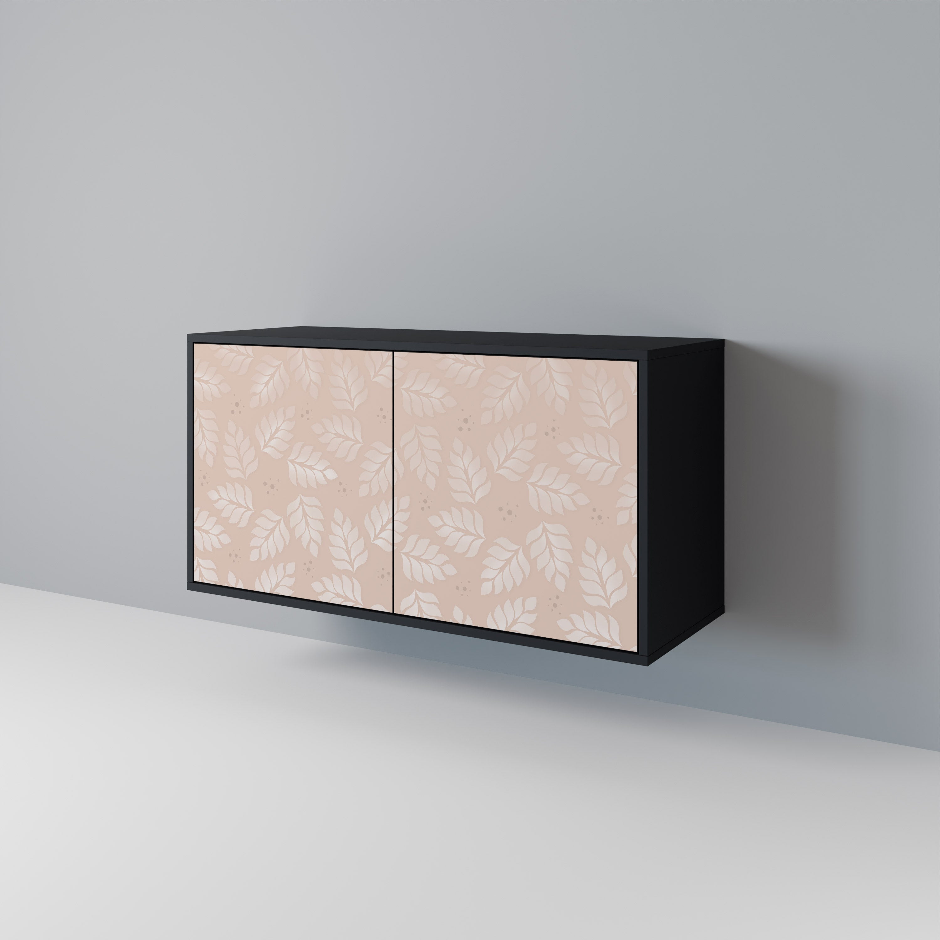 LEAVES ON BEIGE 2-Door Sideboard