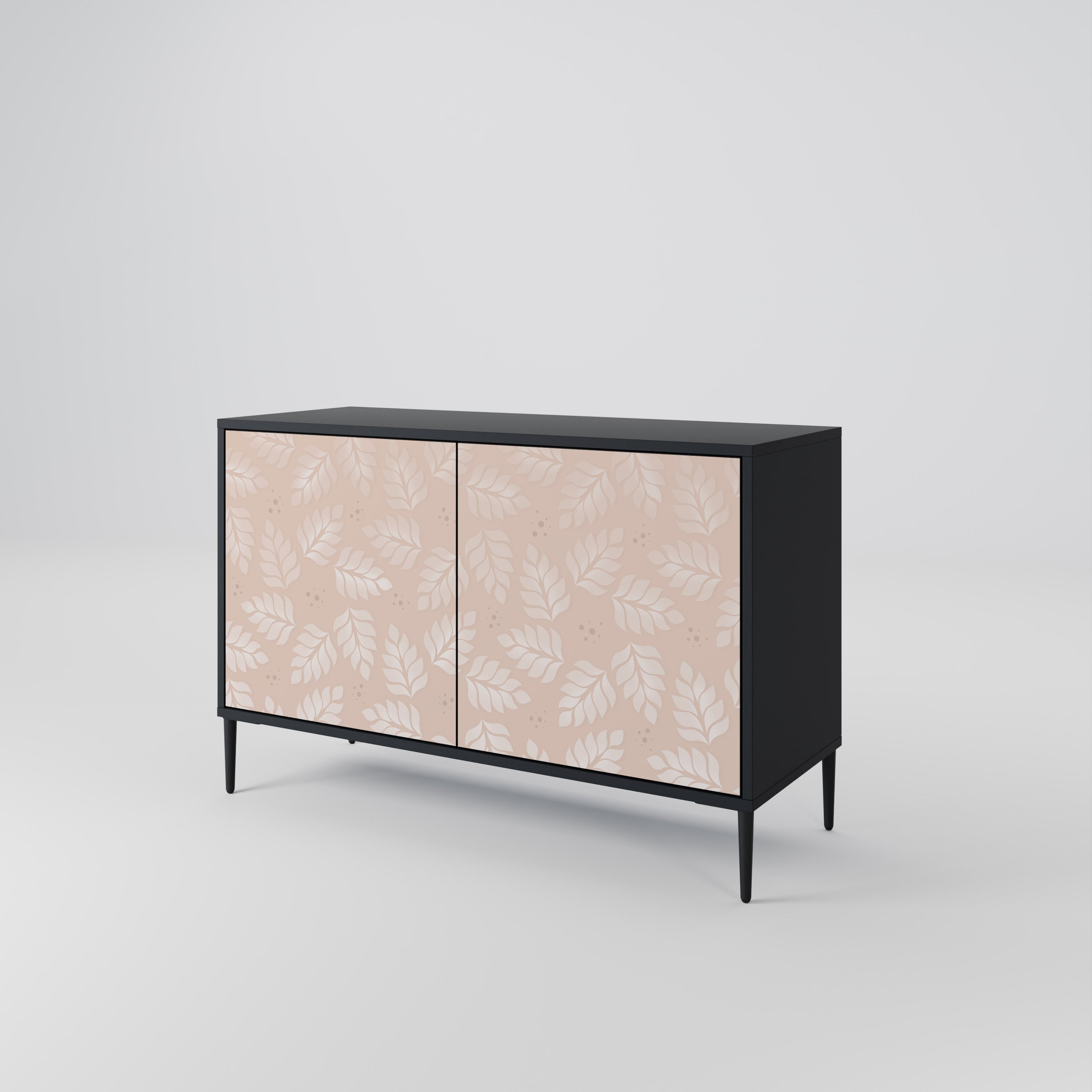 LEAVES ON BEIGE 2-Door Sideboard