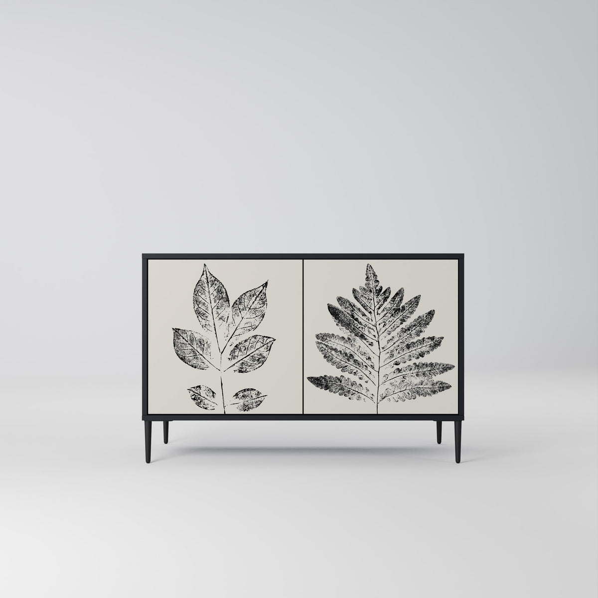 LEAFY STAMPS Dvoudveřová komoda