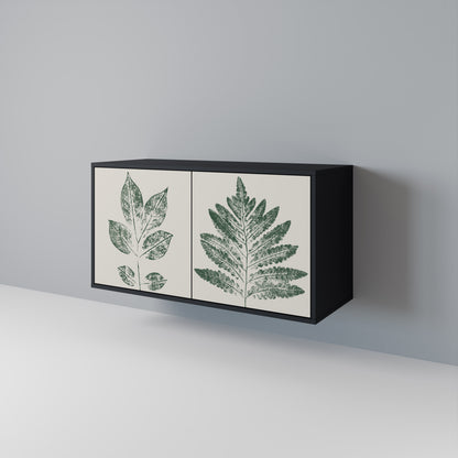 GREEN LEAFY STAMPS Dvoudveřová komoda