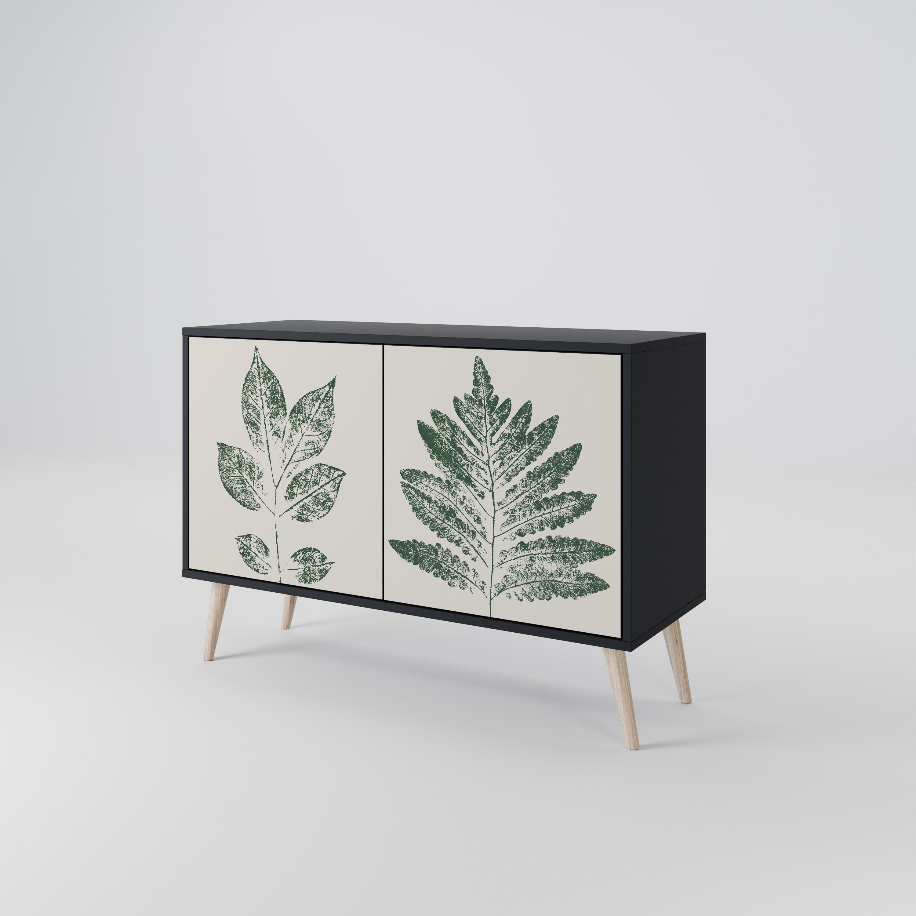 GREEN LEAFY STAMPS 2-Door Sideboard