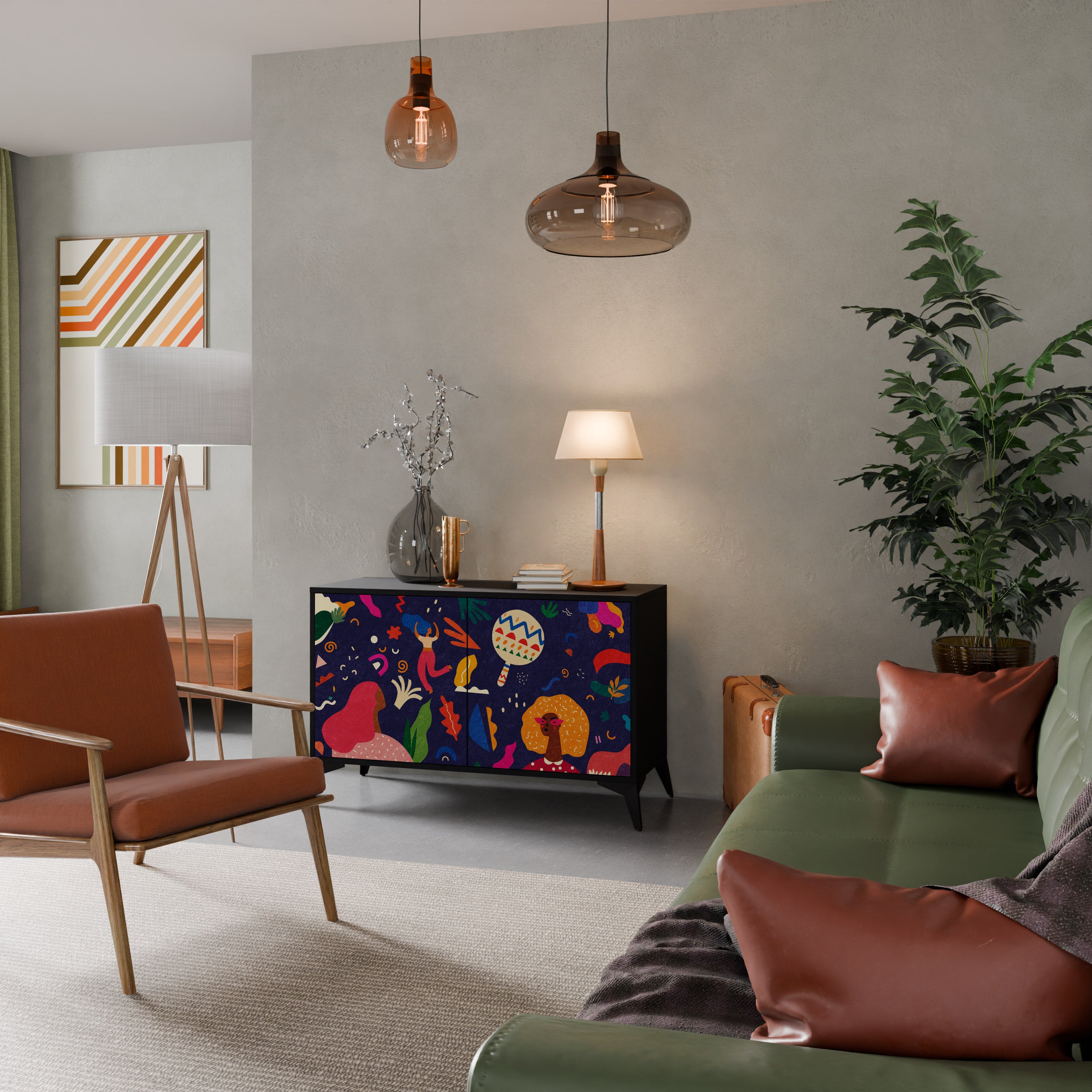 FESTIVE PLEASURES 2-Door Sideboard