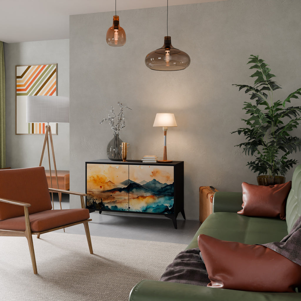 OMINOUS MOUNTAINS 2-Door Sideboard