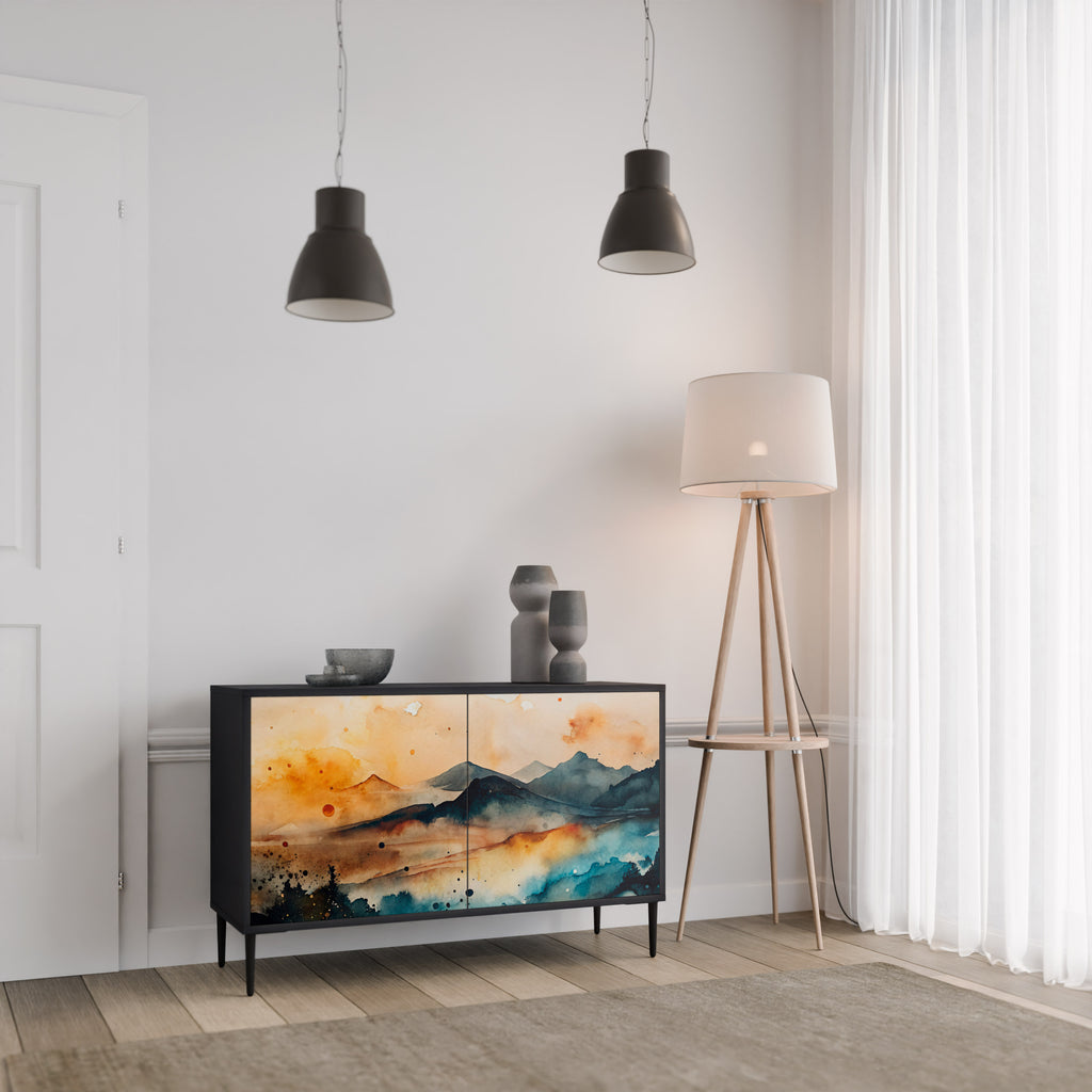 OMINOUS MOUNTAINS 2-Door Sideboard