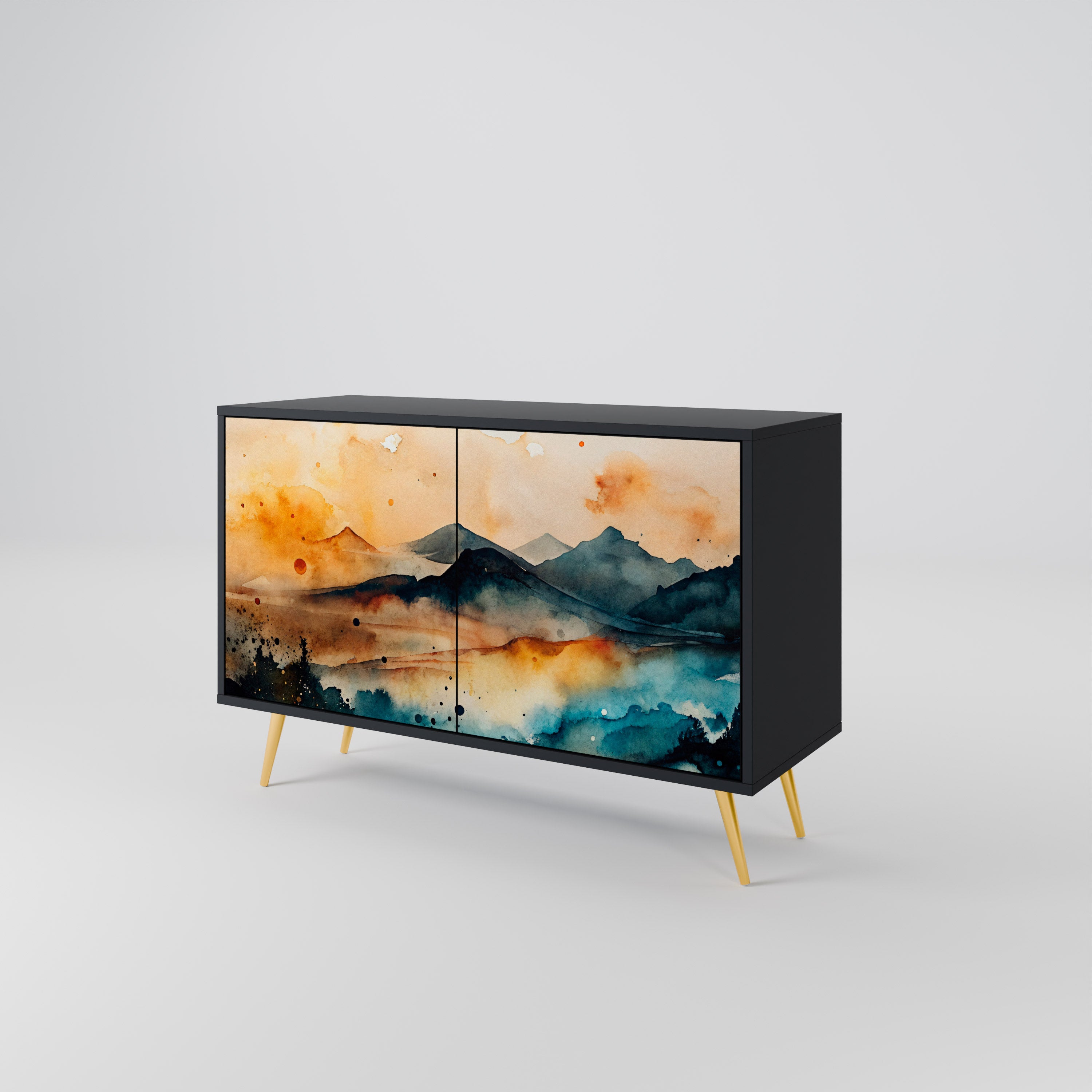 OMINOUS MOUNTAINS 2-Door Sideboard