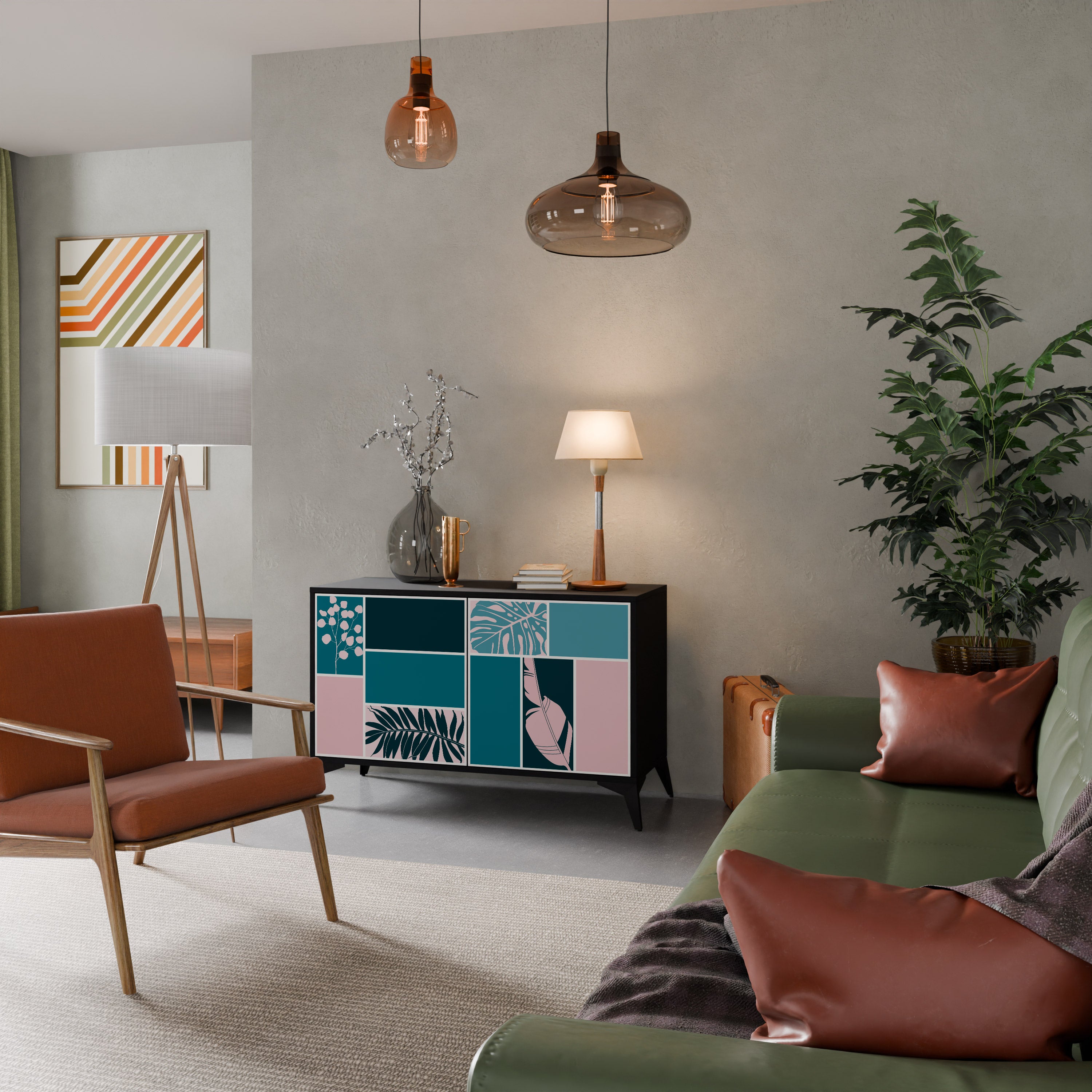 COMBINATION OF SHAPES 2-Door Sideboard