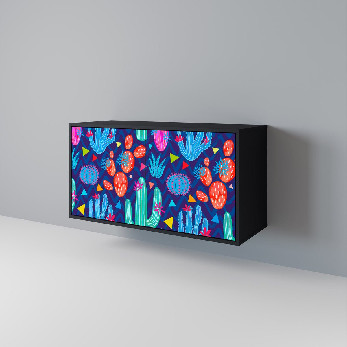 CACTUS VIBES Dvoudveřová komoda