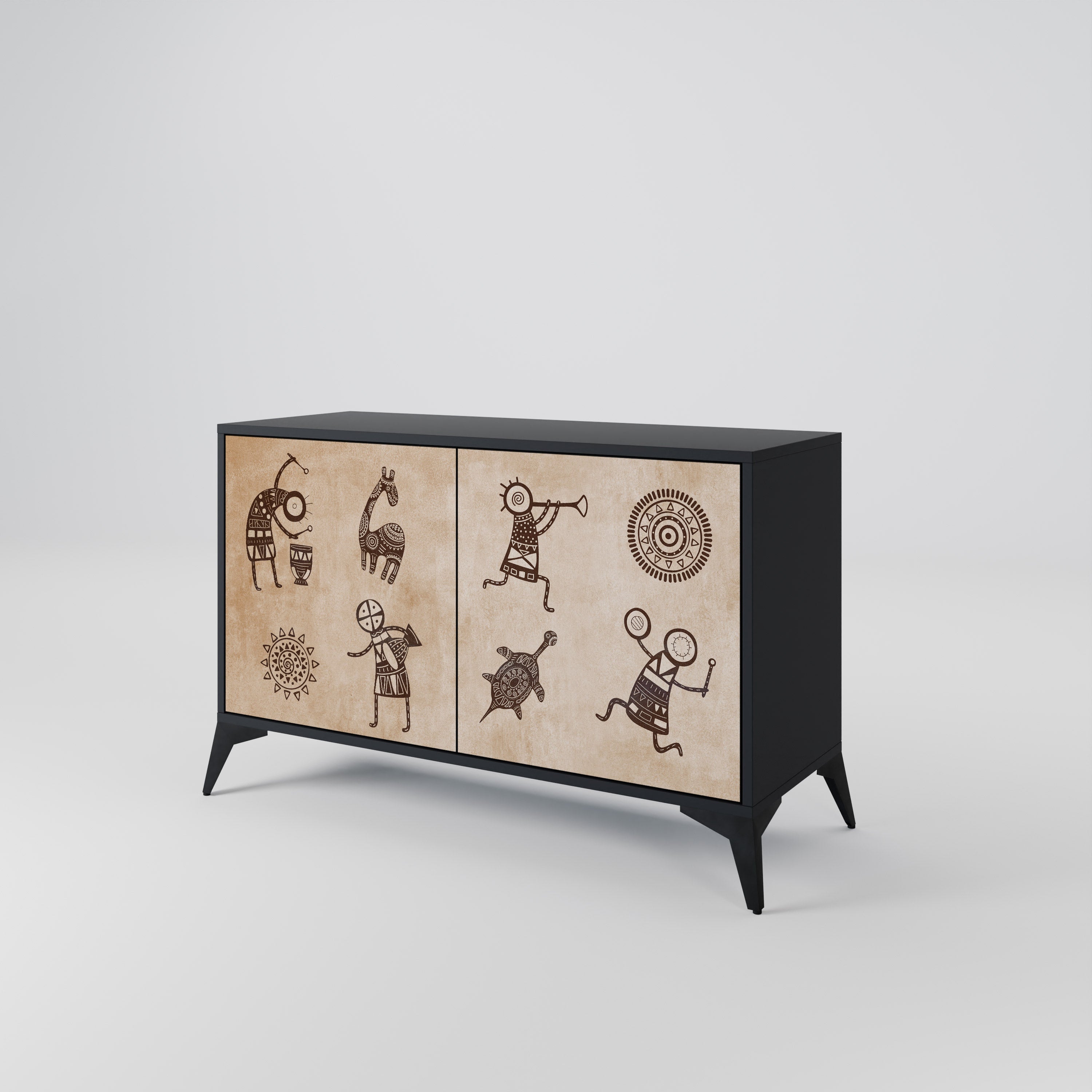 AFRICAN STYLE 2-Door Sideboard