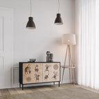 AFRICAN STYLE 2-Door Sideboard