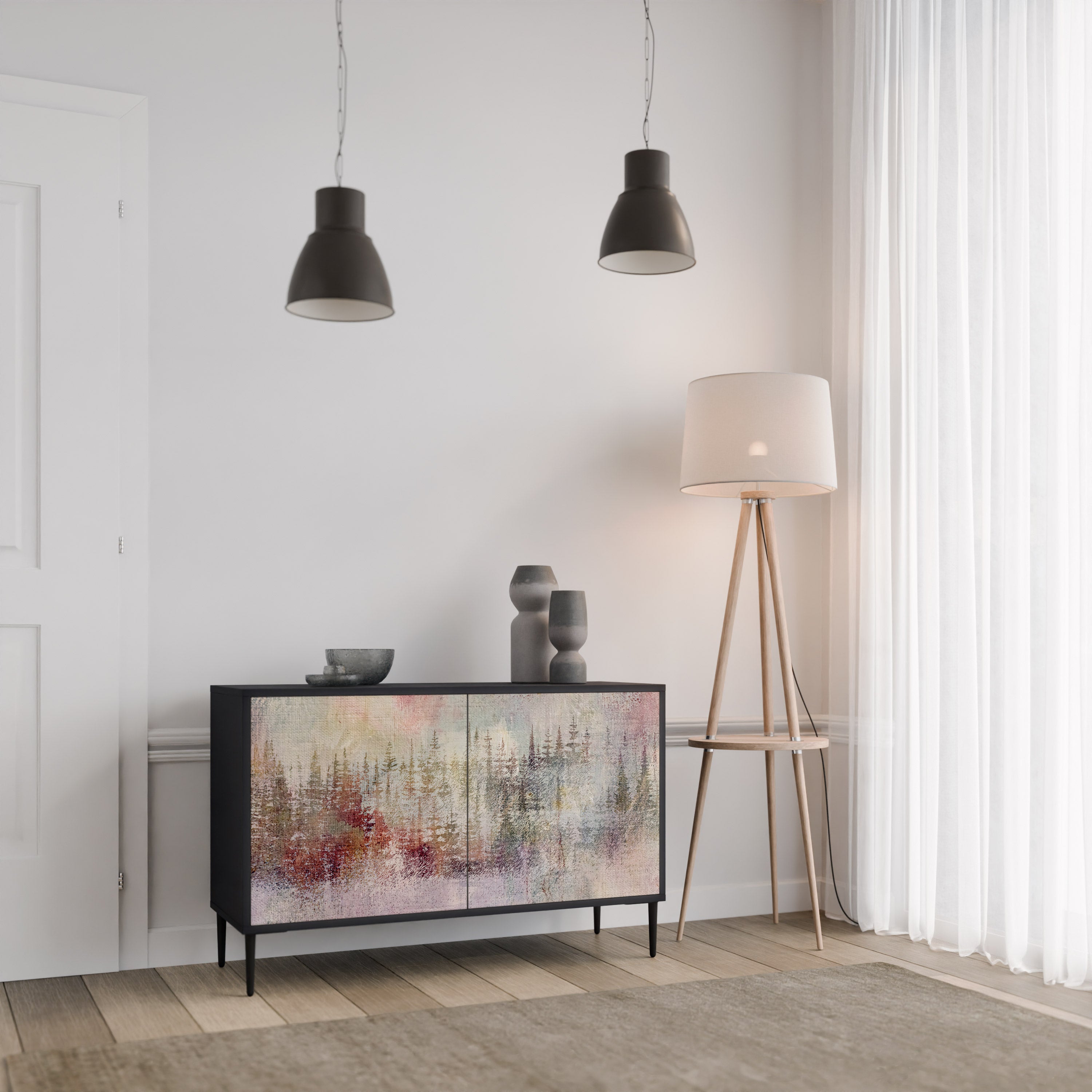 VEILED SUMMIT 2-Door Sideboard