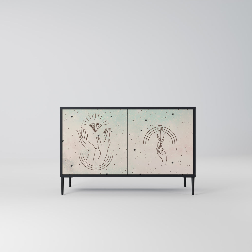 DELICATE BEAUTY 2-Door Sideboard