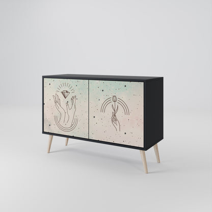 DELICATE BEAUTY Dvoudveřová komoda