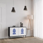 POLISH FOLK ART 2-Door Sideboard