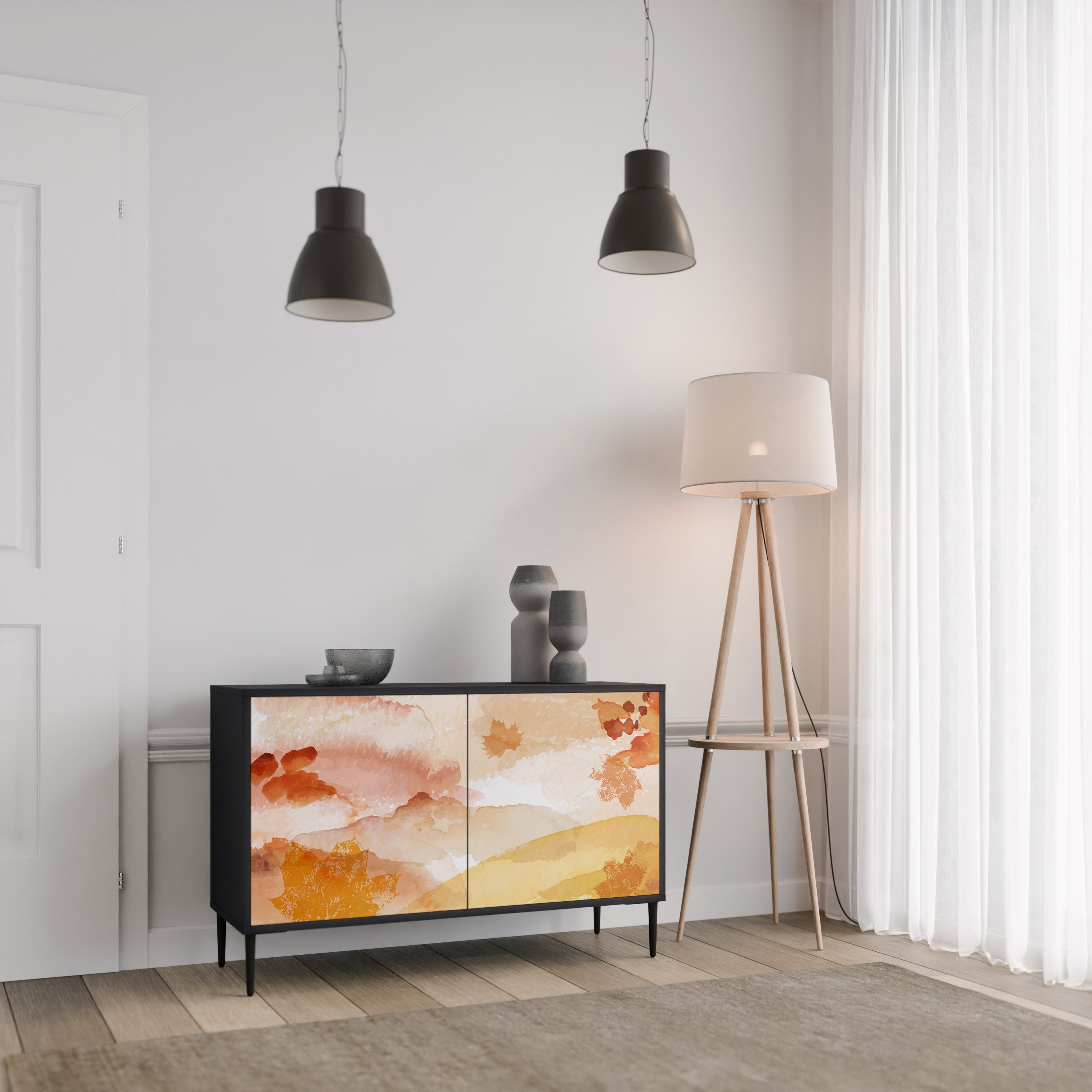 TRACES OF AUTUMN 2-Door Sideboard