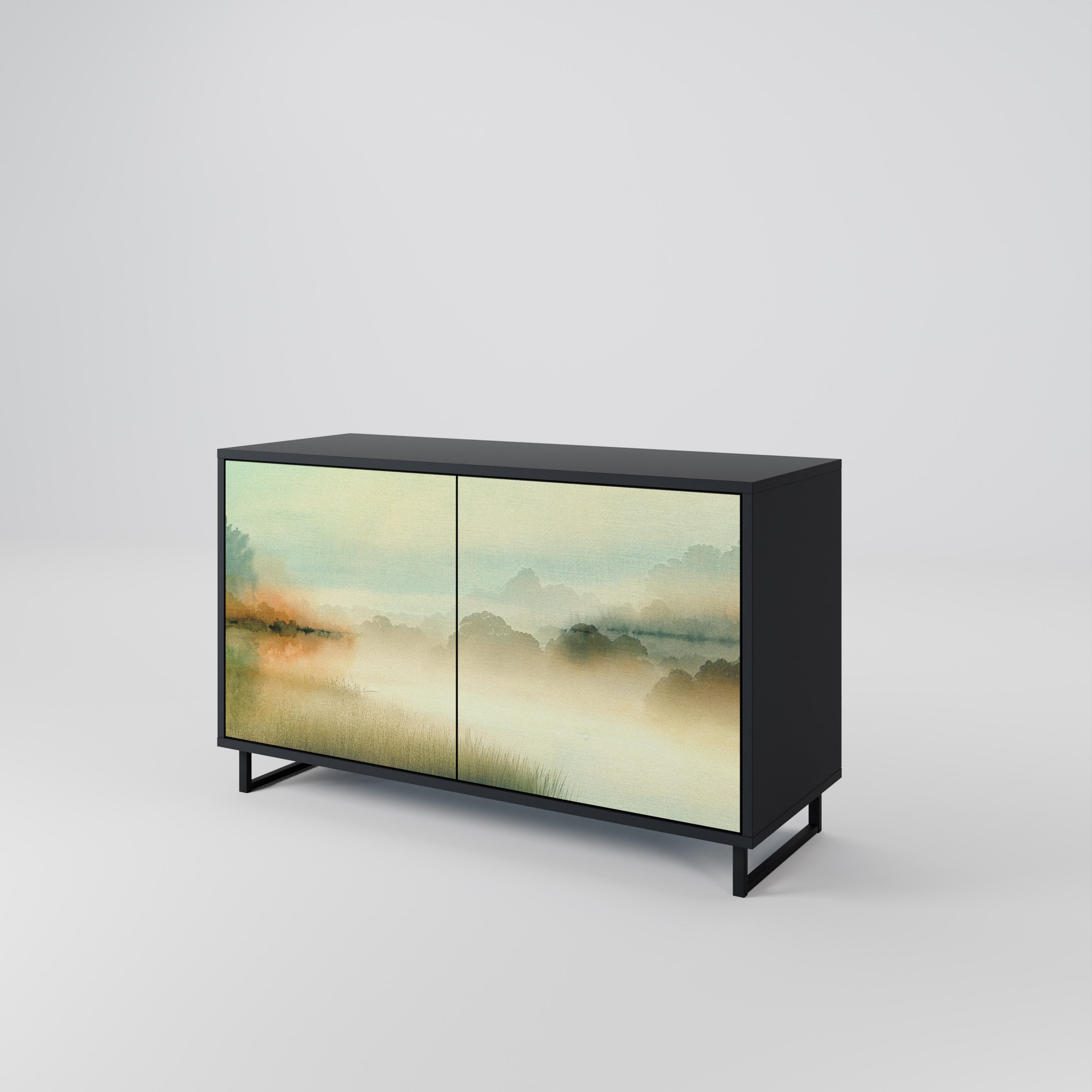 MORNING BY THE LAKE 2-Door Sideboard