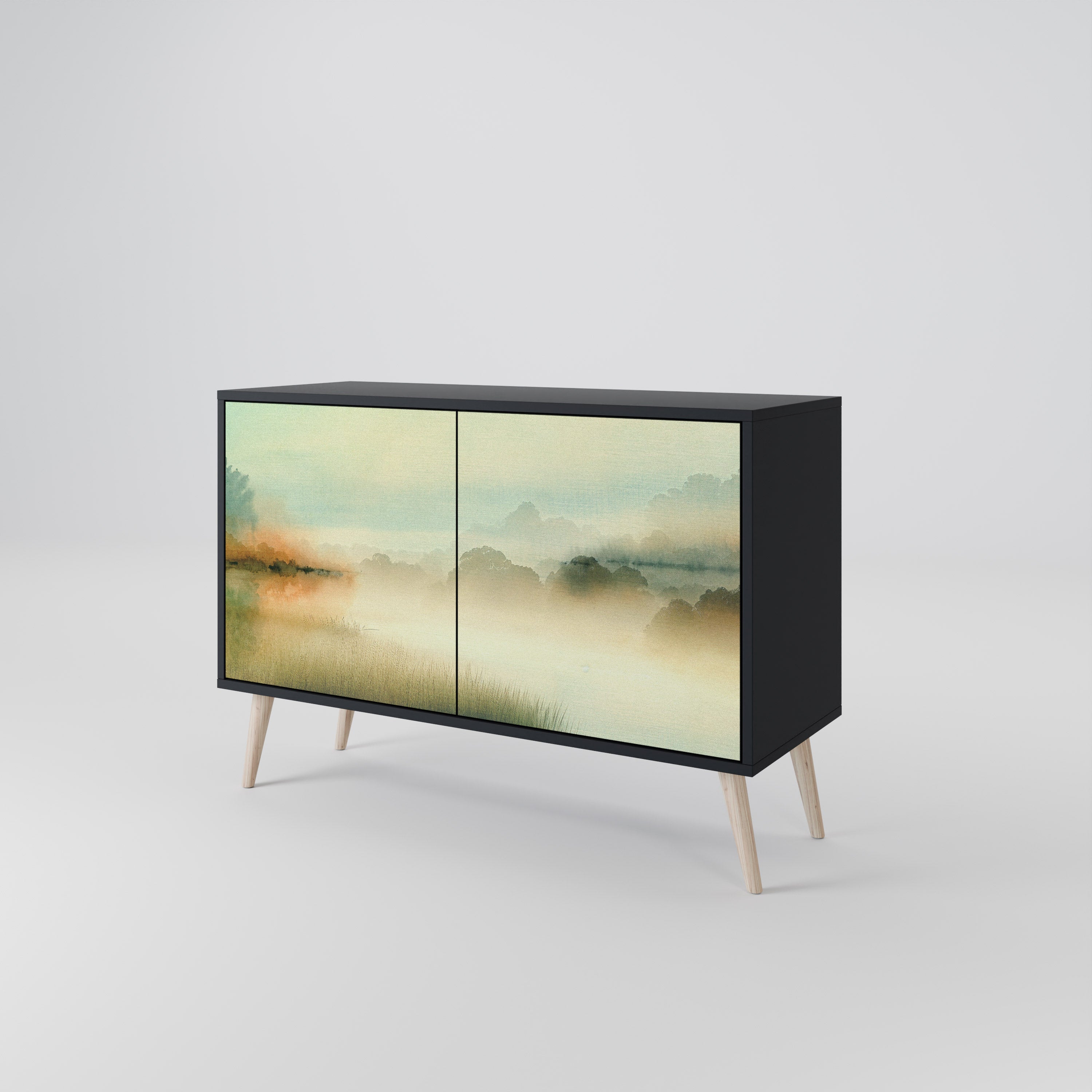 MORNING BY THE LAKE 2-Door Sideboard