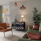 ARTFUL GEOMETRY 2-Door Sideboard