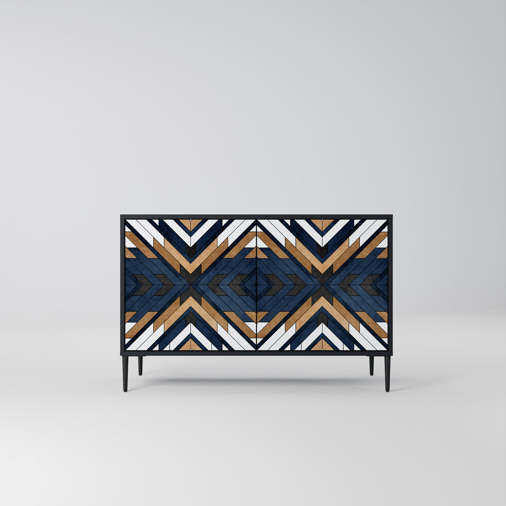 ARTFUL GEOMETRY 2-Door Sideboard