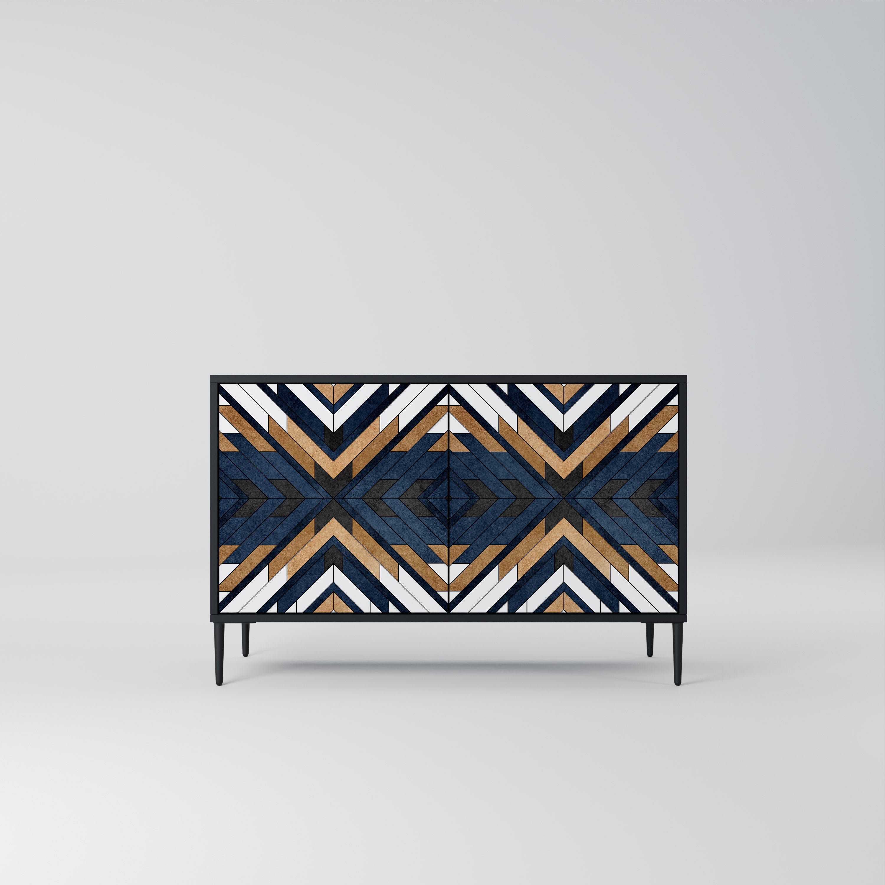 ARTFUL GEOMETRY 2-Door Sideboard