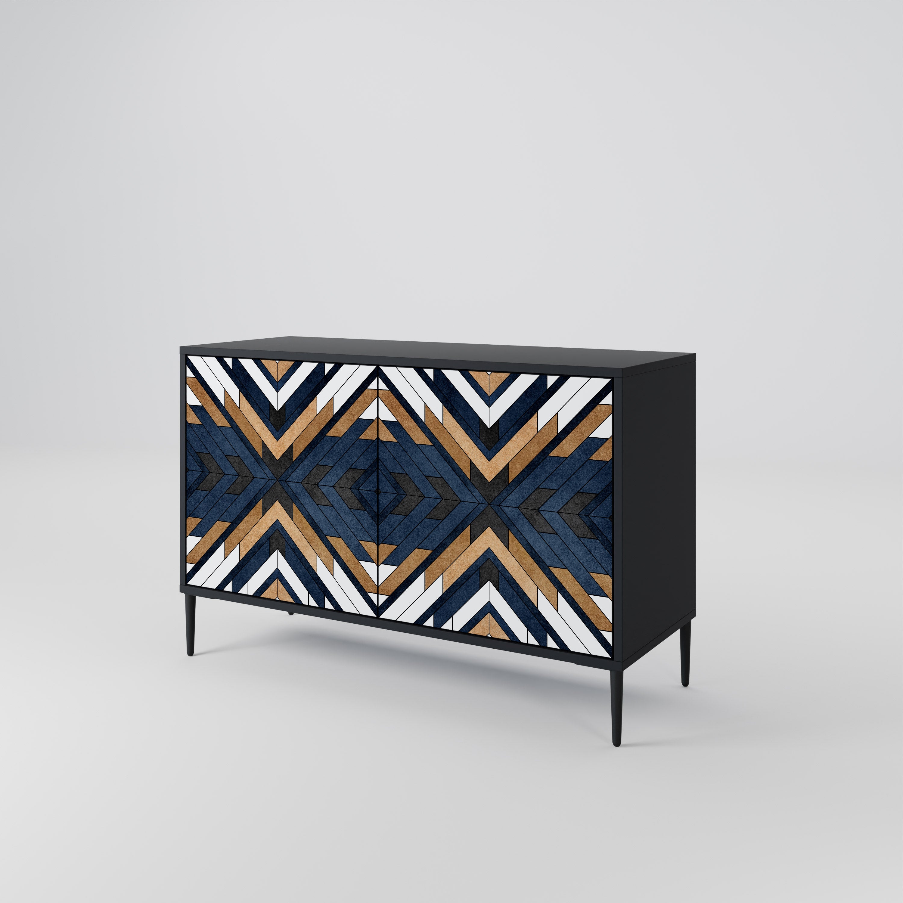 ARTFUL GEOMETRY 2-Door Sideboard