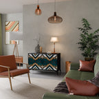 ARTISTIC GEOMETRY 2-Door Sideboard