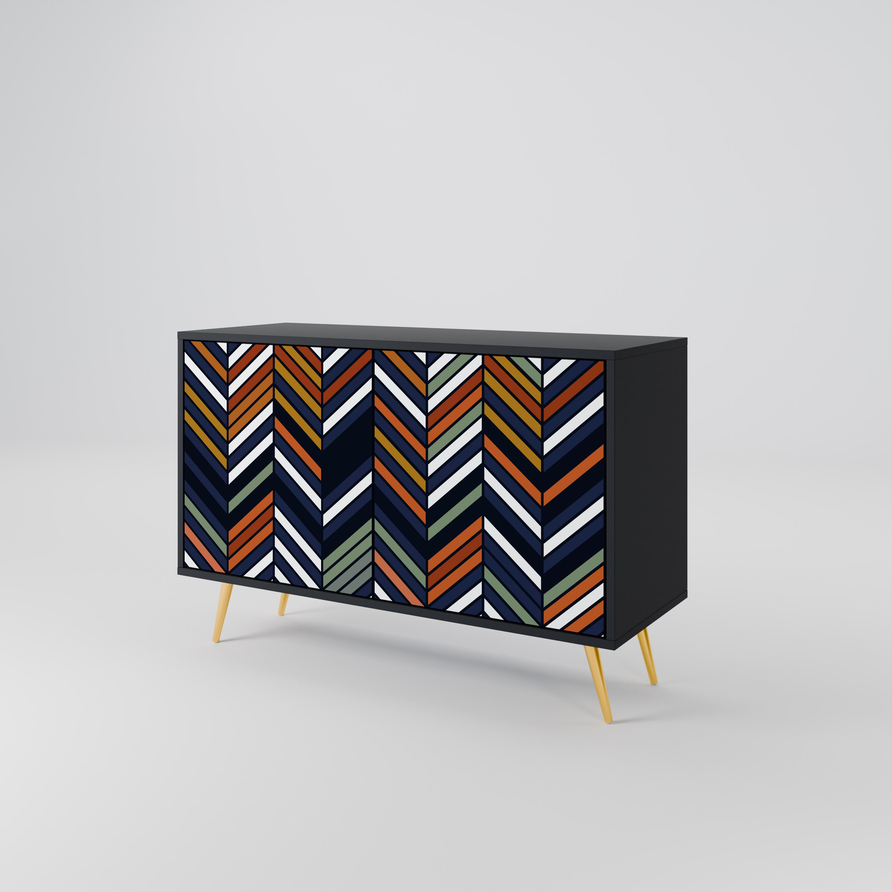 VIBRANT PATCHWORK 2-Door Sideboard