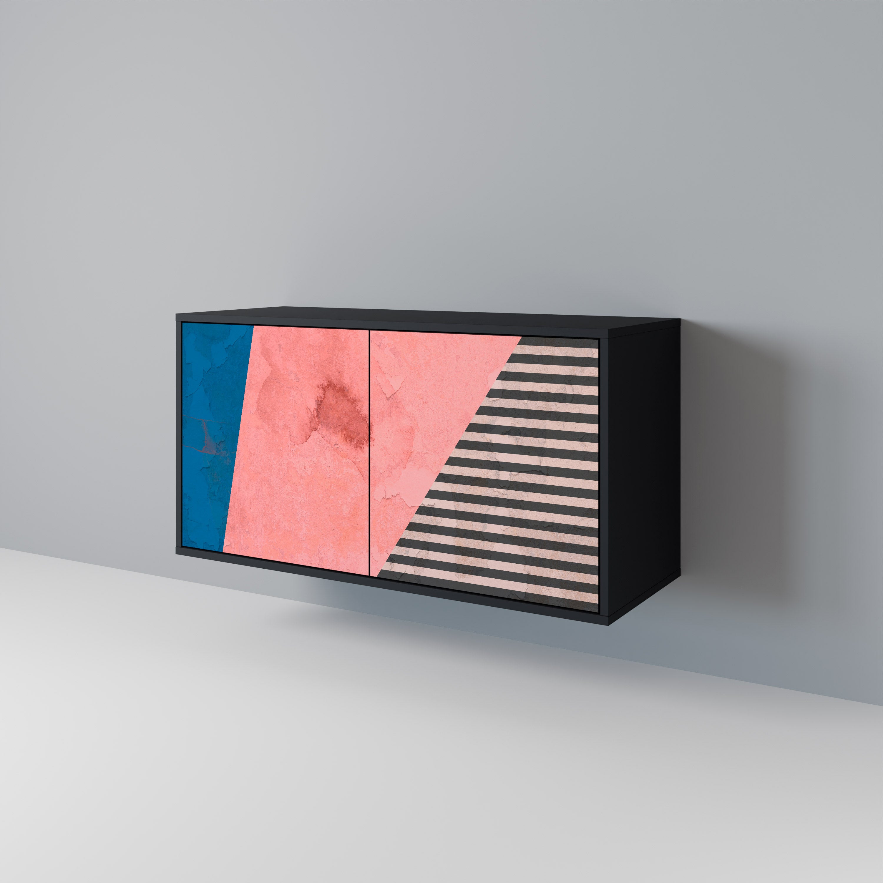 GLAMOROUS STRIPE 2-Door Sideboard